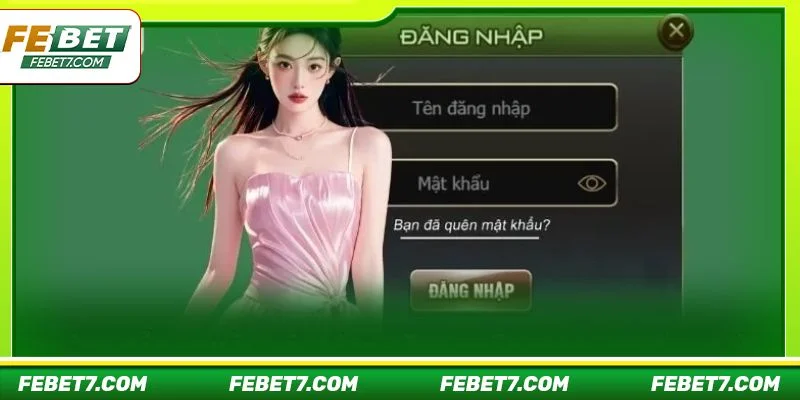 Thao tác đăng nhập FEBET giúp người chơi tham gia cá cược tại nhà cái sôi động